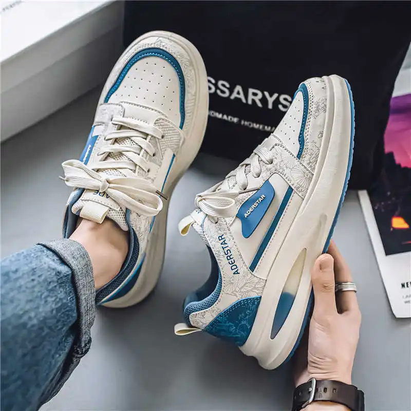 Fall Thick Sole Men's Wife Mens Fashion Boots Shoes Boots Sneakers Sport Super Comfortable Pas Cher From China Top Sale