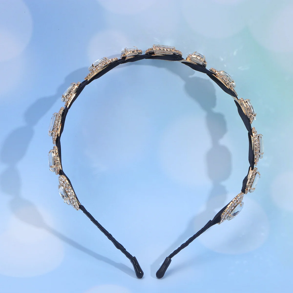 

Повязки для волос со стразами, повязки на голову для женщин, украшения из кристаллов, блестящие аксессуары, обруч, орнамент