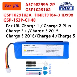 GSP1029102 GSP-1S3P-CH40 AEC982999-2P Replacement Battery For JBL Charge 2 Plus charge 3 Version charge 4 charge 5 Batteries