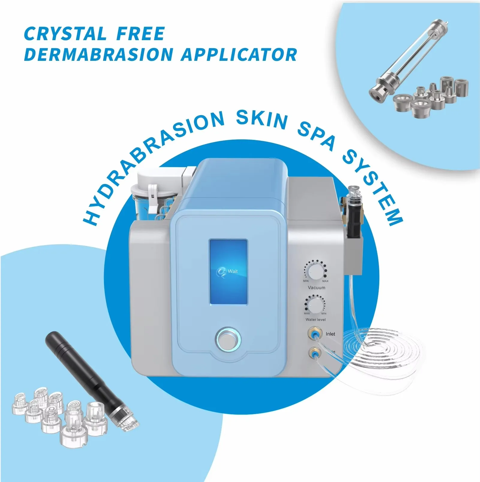 SPA900 Real Factory OEM microdermabrasion vacuum peeling massager machine for facial black head remove