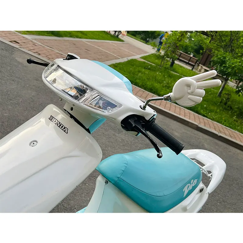 Universal Motorcycle DIO50 JOG50 Electric Rear View Mirror Scissor Hand Mirror Reverse Mirror Electric Vehicle