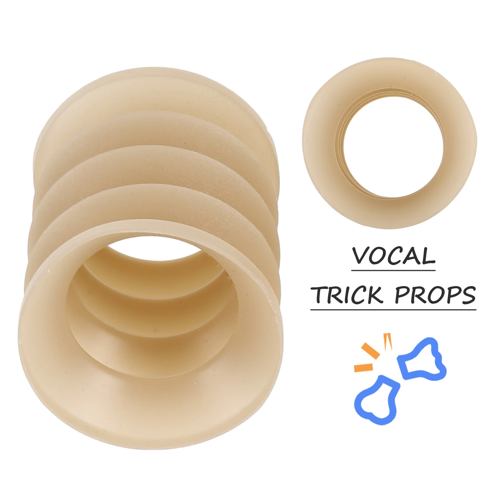 

6pcs Fracture Sounder Bone Cracking Props Funny Prank Toys Realistic Sound Halloween Party Favors Trick Supplies