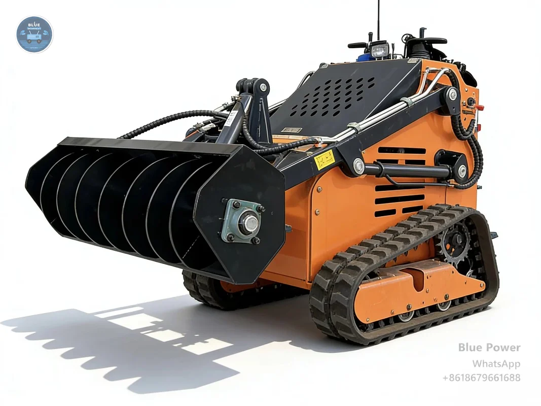 Backfill Blade Attachment for Excavator Compatible with Skid Steer Loader Equipment Durable High Performance