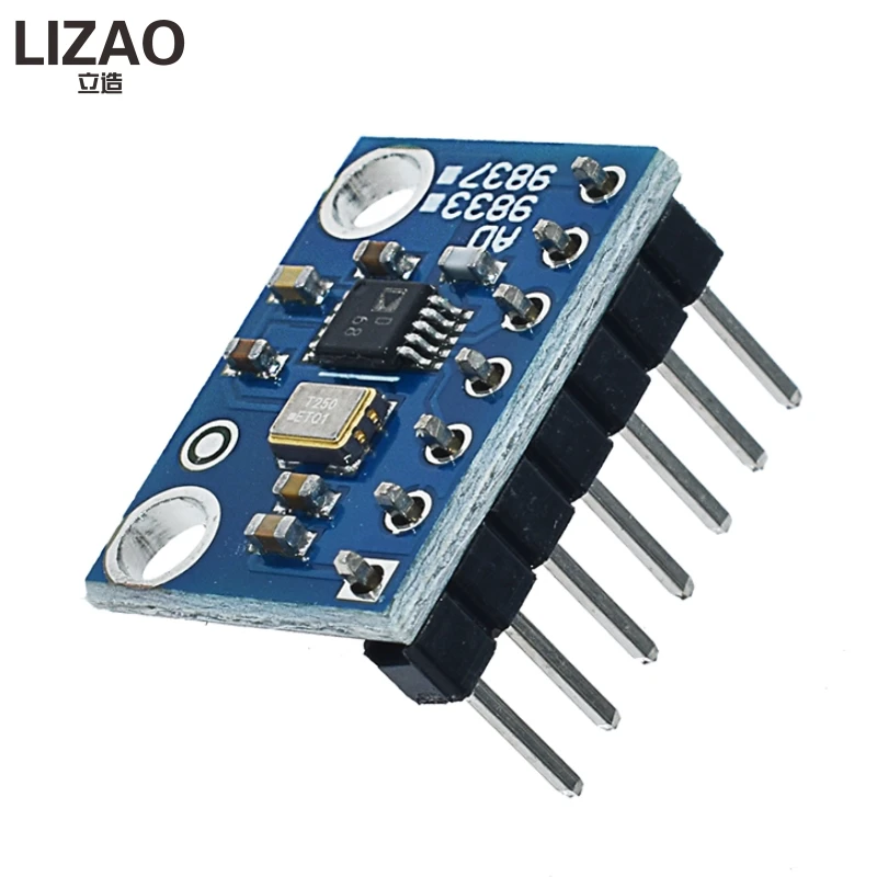 AD9833 DDS Signal Generator Module Programmable Sine Square Wave Digital-to-Analog Serial Interface Board 2.3V-5.5V