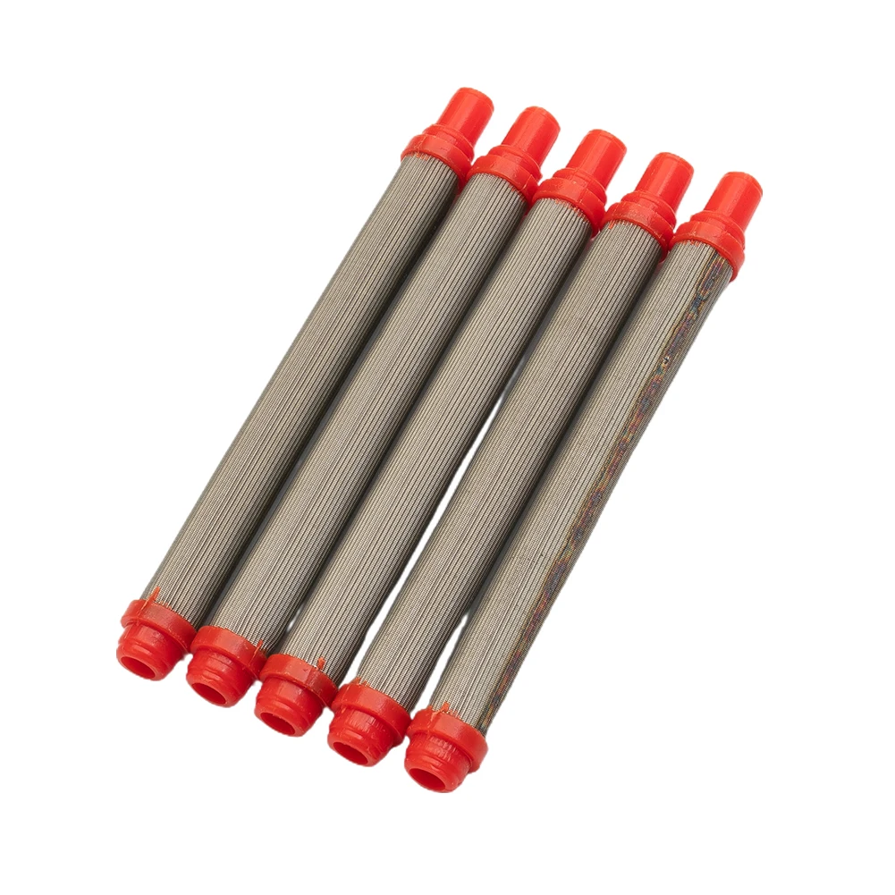 Airless Spray Filter Long Lasting 304 Stainless Steel 200Mesh Fine Tool Filter Set of 5 for Smooth Application