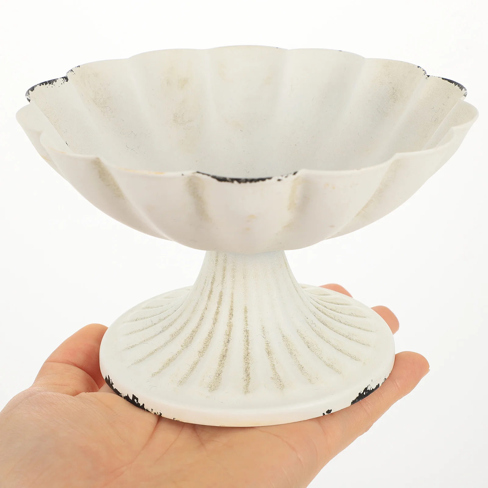 

Retro Iron Vase Simple Stylish Decorative Flower Pot For Home Office Hotel Party Decoration Lightweight Plant Container