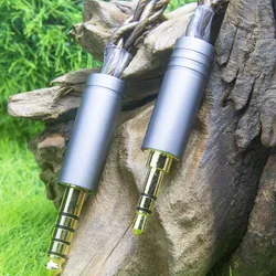 Headphone Upgrade Cable 6N Balanced Monocrystalline Copper HIFI Detachable Handmade Audiophile Audio Connector Sport CKLVX
