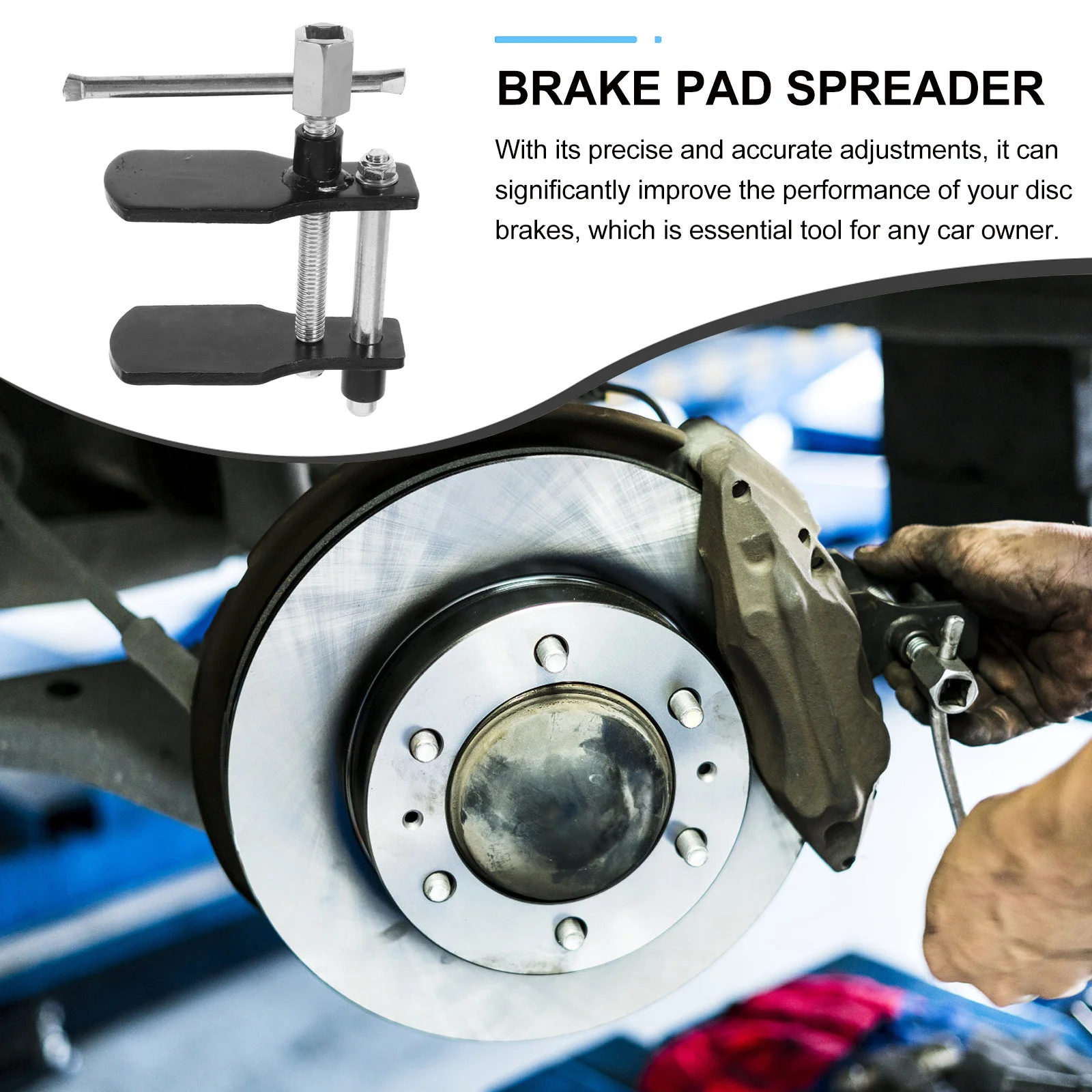 

Disc Brake Caliper Compressor Tool Multi-Functional Precise Brake Piston Compression Tool for Car Maintenance Repair