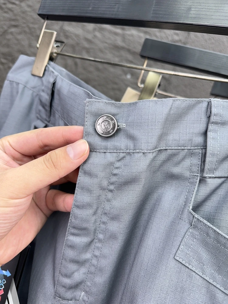 Svip Xiong 600 الرجال في الهواء الطلق مريحة مستقيم الساق سراويل تقليدية لون نقي الخريف Faion ملابس العمل بنطلون #2