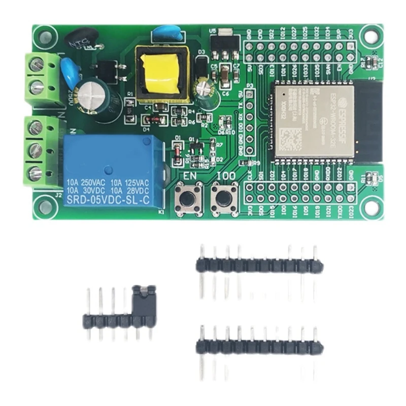 

ESP32 Development Board AC Power Wifi Bluetooth BLE Single Relay Module ESP32 Secondary Development Board