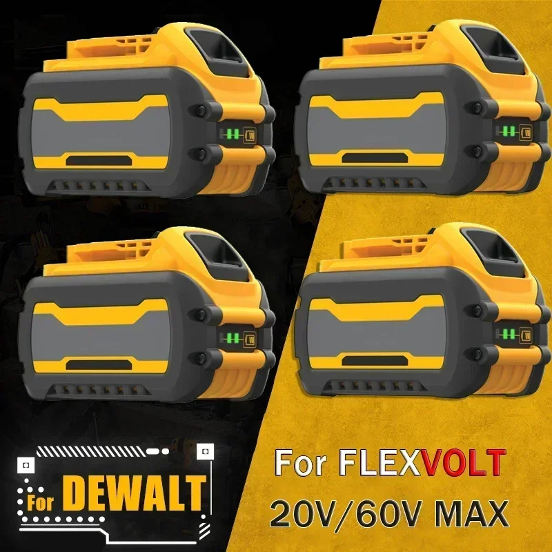 

1good For Dewalt FLEXVOLT 20V/60V MAX Battery 9Ah DCB609 Lithium-ion DCB606 DCB612 DCB609 DCB205 DCB200 DCB182 Batería for Dewal