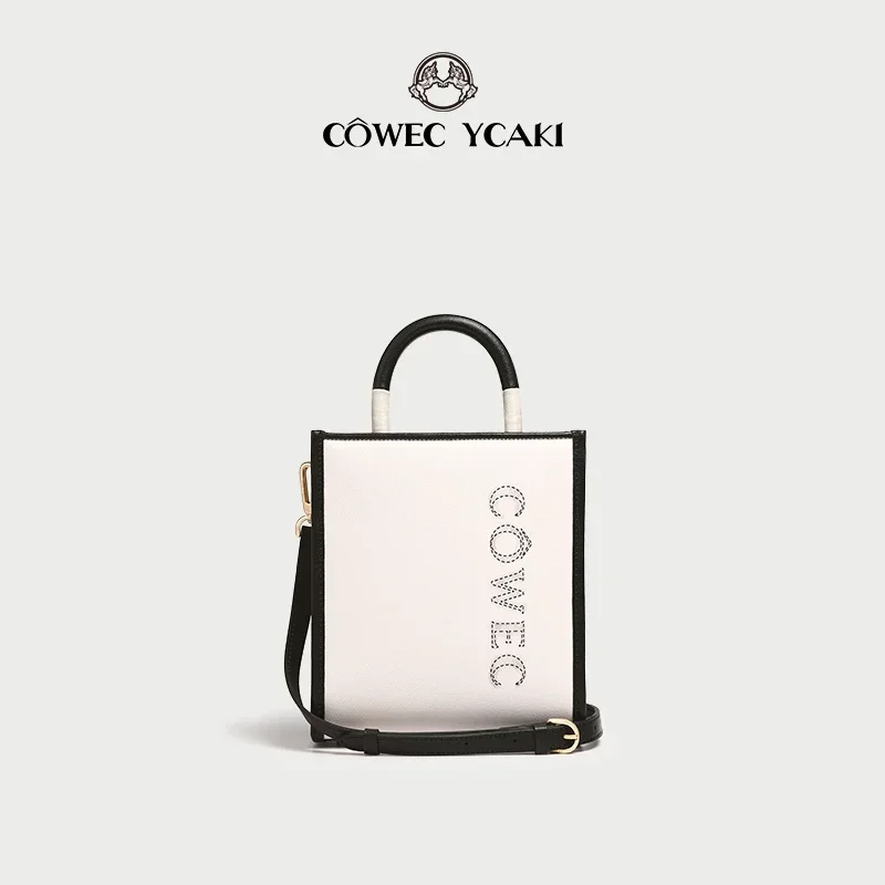 【 Official Authentic 】Original Cowec Ycaki luxury Spring new small Tote bag women's music bag fashion crossbody bag