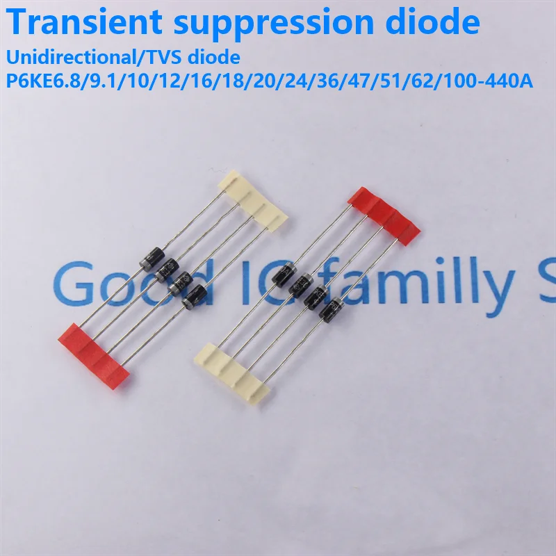10pcs Unidirectional TVS transient suppression diode P6KE30A P6KE6.8A P6KE47A P6KE24A P6KE120A P6KE220A P6KE330A P6KE22A