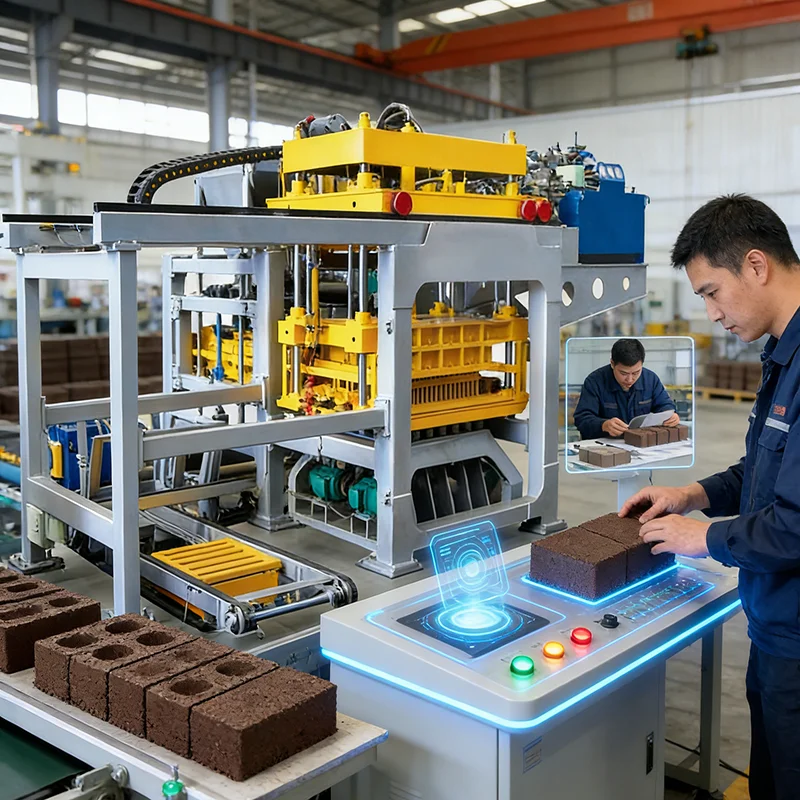 

Customized Fully Automatic Brick Making Machine Concrete Hollow Block Machine Paver Brick Molding Machine High Productivity