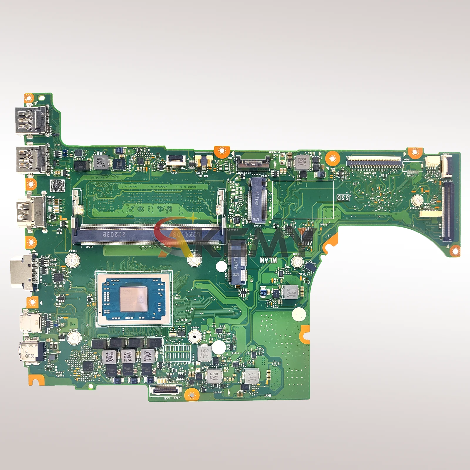 L1500CDAY اللوحة الأم للكمبيوتر المحمول ASUS VivoBook L1500CCDAY L1500CCDA L1500CD اللوحة الرئيسية للكمبيوتر المحمول مع وحدة المعالجة المركزية R3 R5 R7 113% اختبارات موافق