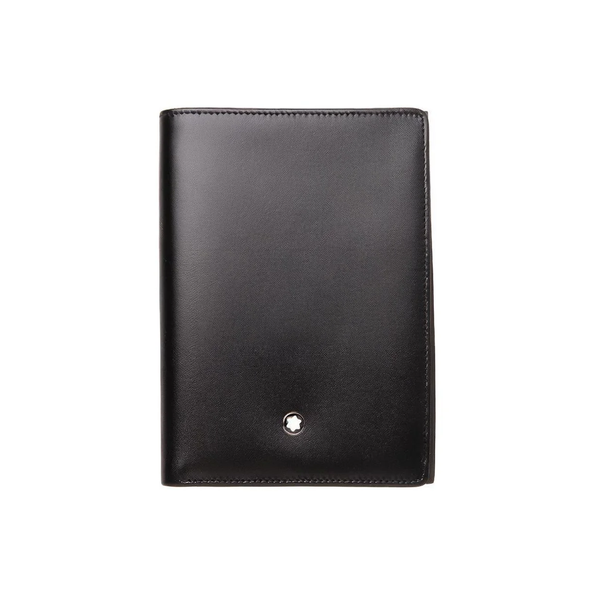 MONTBLANC Meisterstuck Bifold Cow Leather Wallet Men's Black 11987