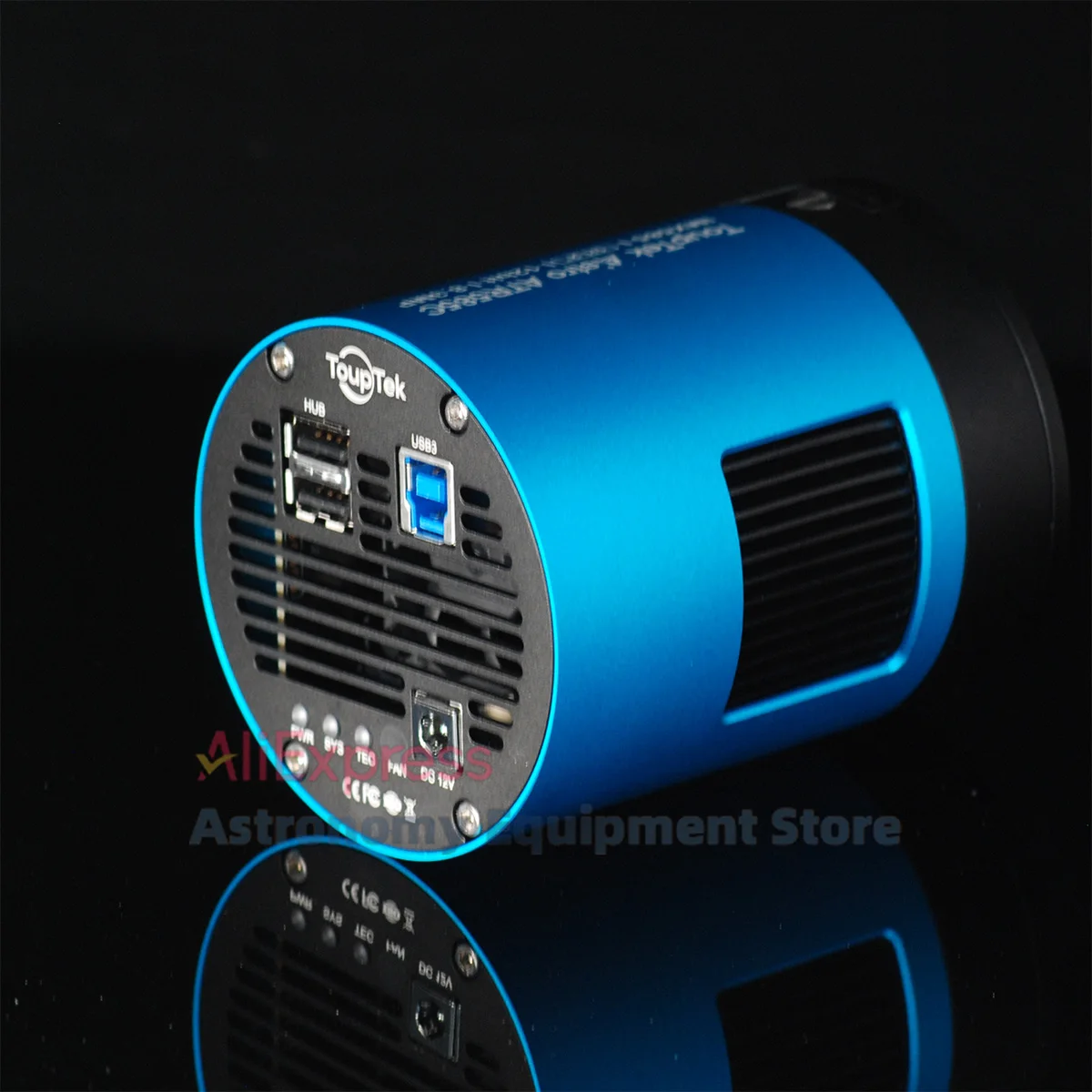 ATR585M ASI585MM Pro كاميرا تبريد DeepSpace مقاس 11.2 بوصة IMX585 مستشعر CMOS أحادي 512 ميجا بايت ذاكرة HDR DeepSky