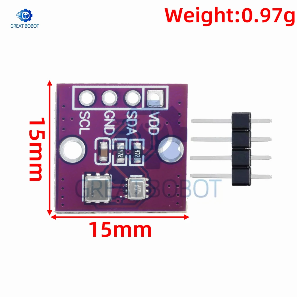 AHT20 BMP280 Combo Sensor 3 in 1 Temp Humidity Air Pressure High Accuracy Module