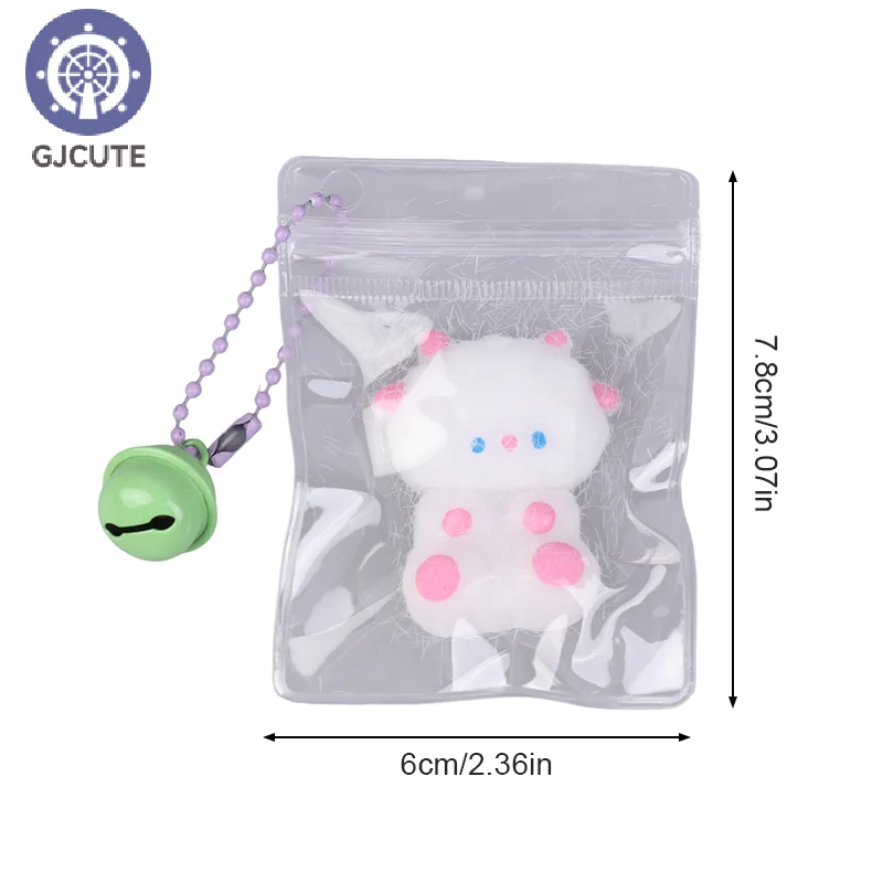 Cute Cartoon Clear Squeeze Soft Toy Soft Mochi Slow Rebound Decompression Toys For Stress Release Hand Relax Gifts