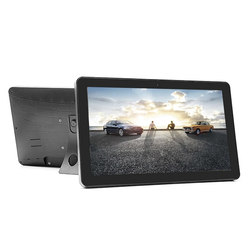 Sunworld تيار مستمر شاشة تعمل باللمس كشك الضميمة البلاستيكية لافتات رقمية POE رباعية النواة 1920*1080 13.3 "شاشة AIO #6