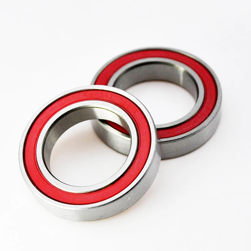 2/10pcs Hybrid Ceramic 6802 2RS Bearing 15x24x5 mm 6802RS Silicon Nitride  For Bike Bicycle 15mm Inner Diameter Ball Bearings