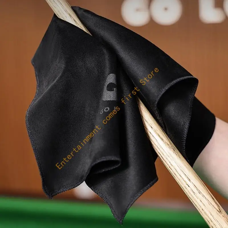 Billiard Cue Cleaning Cloth in Soft Fabric, Wipes Sweat Marks and Cue Dust Following Play, Folds into a Cue Case 55KD