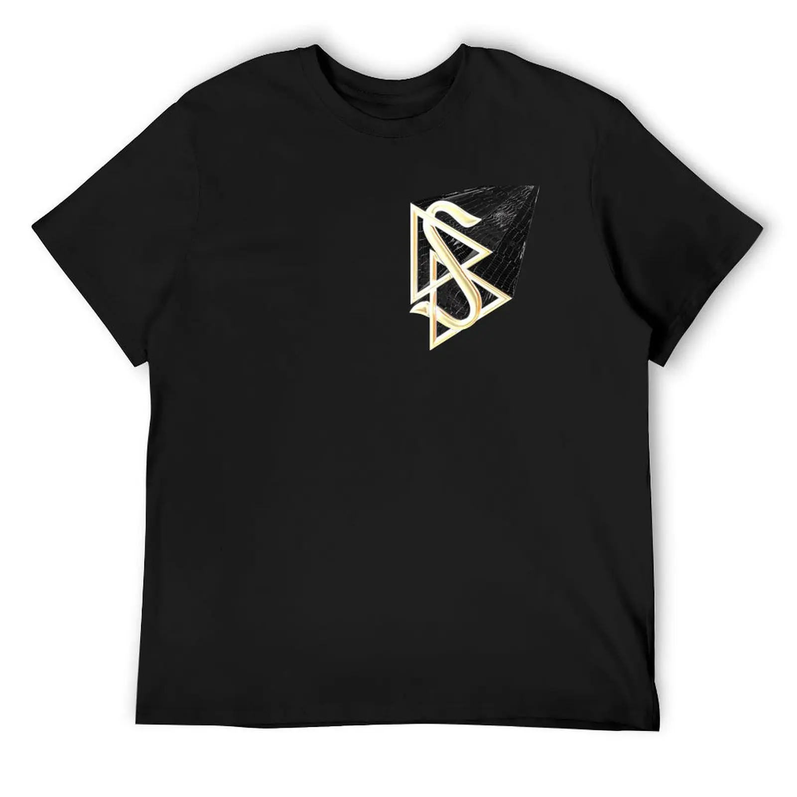 

SCIENTOLOGY BLACK PATENT LEATHER ALIGATOR LOGO (PATTERN) T-Shirt