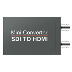 SDI to HDMI Converter Adapter 1080P HD 3G SDI TO HDMI/SDI Monitor with Power cable