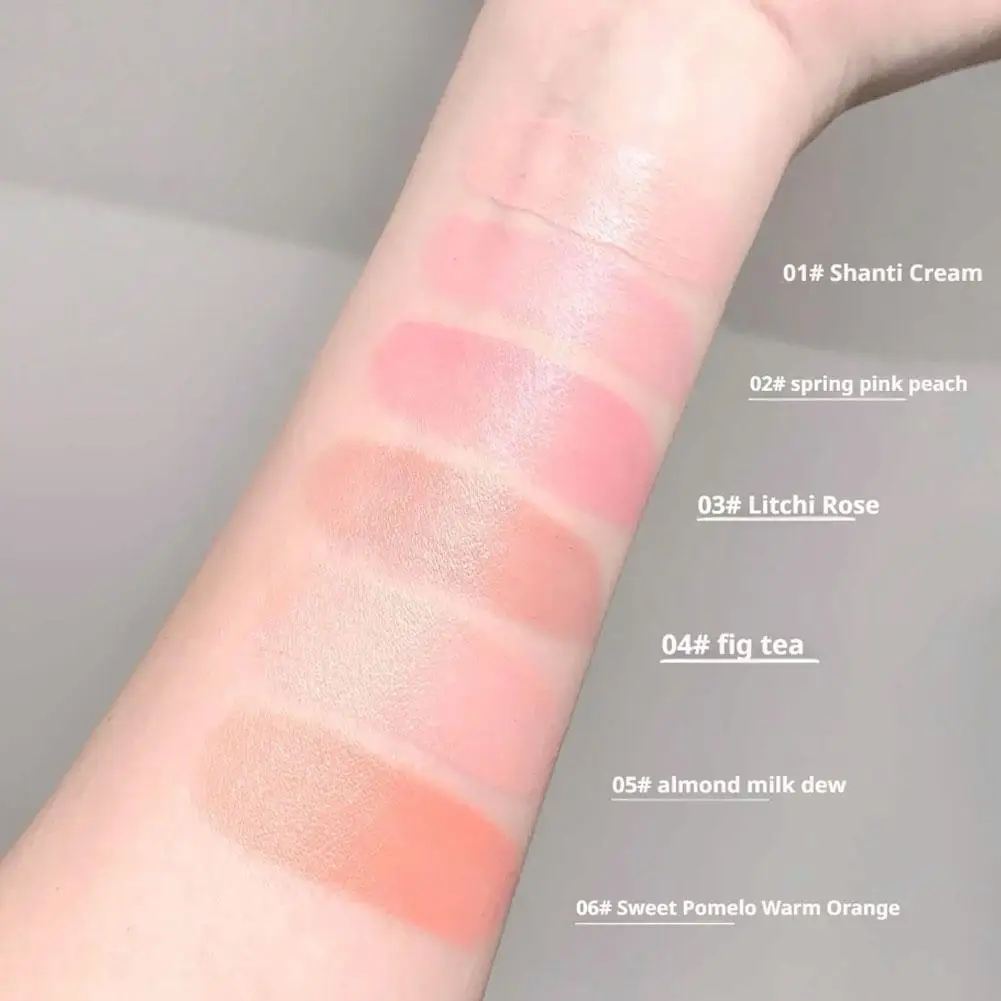 Gesicht Flüssigkeit Rouge Glatte Wange Augen Mousse Rouge Matte Glitter Highlighter Stick Rouge Wasserdichte Kontur Make-Up