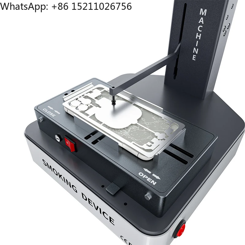 TBK 958ML Mini Portable Cellphone Wireless Control  Marking Etching Back Glass Removing Machine for Iphone