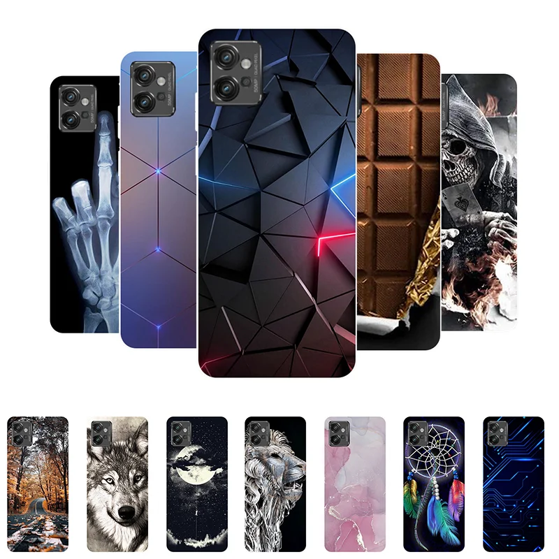 Para Funda Motorola G32 Carcasa de silicona  Funda de móvil para Motorola Moto G32 G 32 Funda suave MotoG32  con Dibujos animados