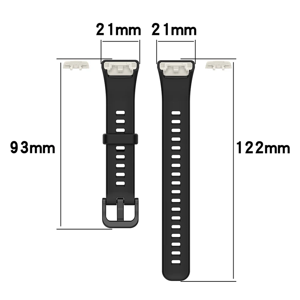 حزام سيليكون لسوار المعصم الذكي Huawei Band 6/Honor Band 7 6 #6