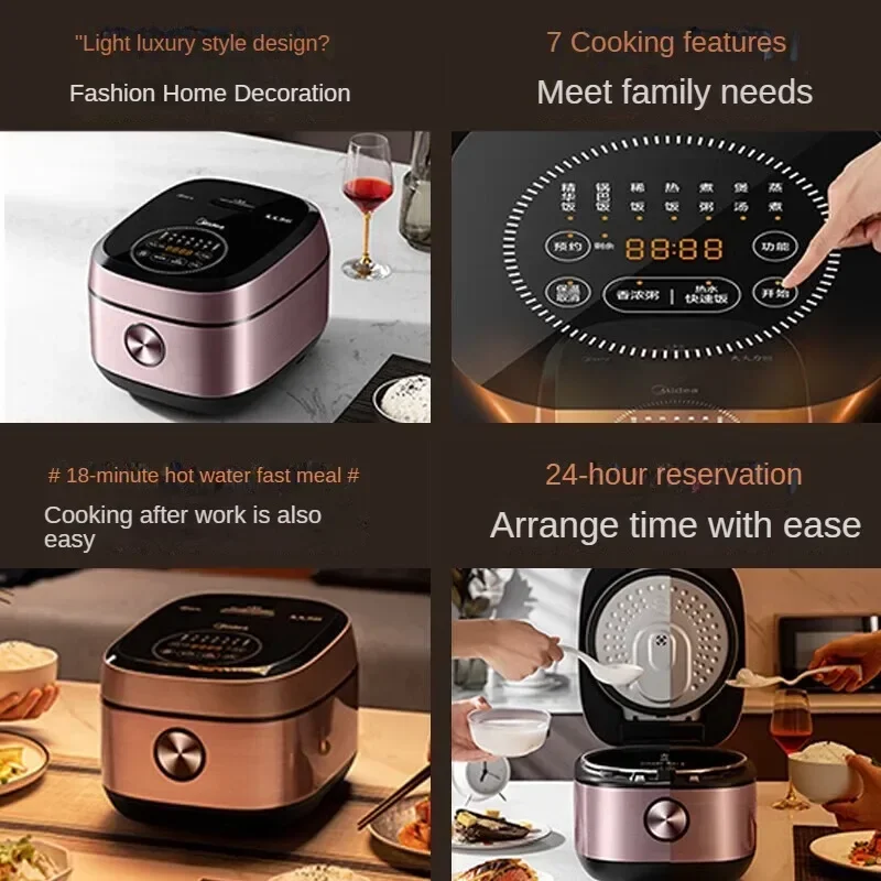 4L  5L Home Rice Cooker with IH Induction Heating and Multiple Functions  220V