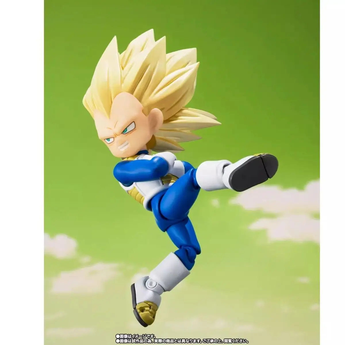 حقيقية SHF لعبة دراغون بول أنيمي الشكل دايما فيغيتا عمل الشكل SSJ3 فيغيتا تمثال جمع تمثال نموذج حلية اللعب هدية #5