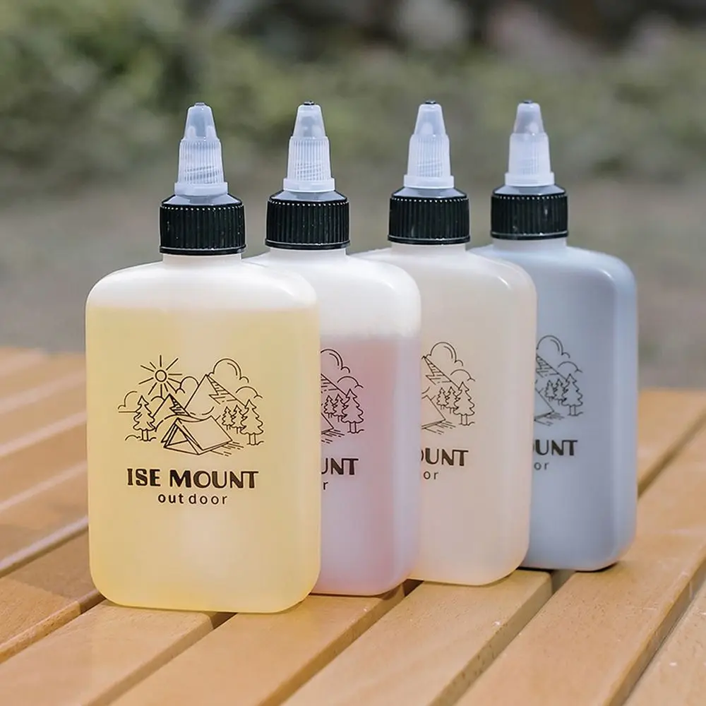 

Outdoor Oil Bottle Portable Sealed Seasoning Bottle Barbecue Camping Seasoning Container Dispensers