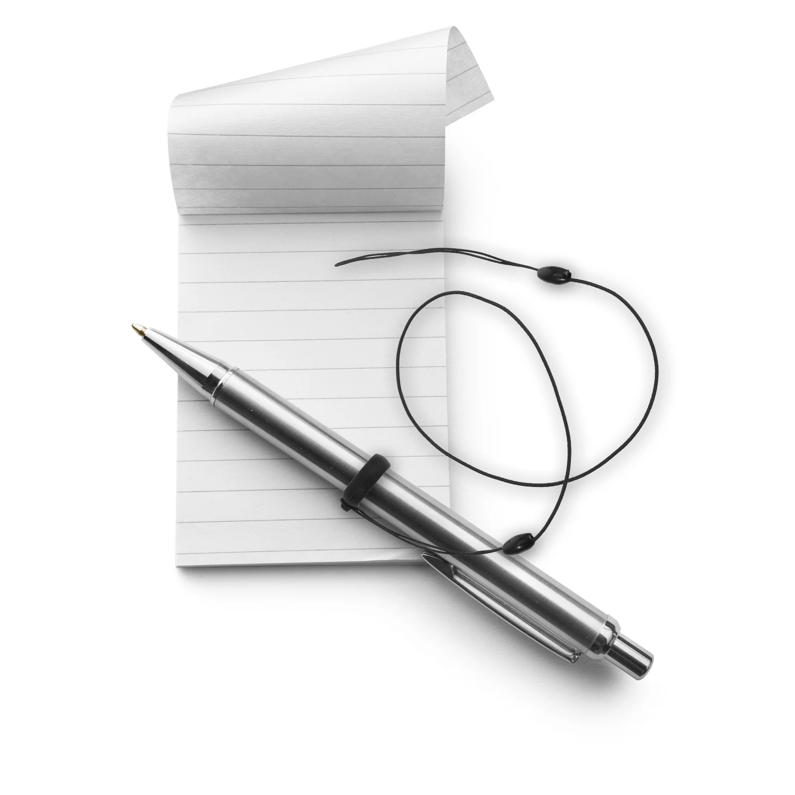 

10Pcs Elastic Pen Lanyard Holder Anti Lost Silicone Ring Nylon Cord for Office Clipboards Notebooks Journals