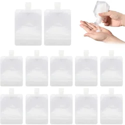 30/50/100ml Refillable Packaging Bags Travel Essentials Lotion Cosmetics Shampoo Shower Gel Portable Bags Makeup Fluid Bottles