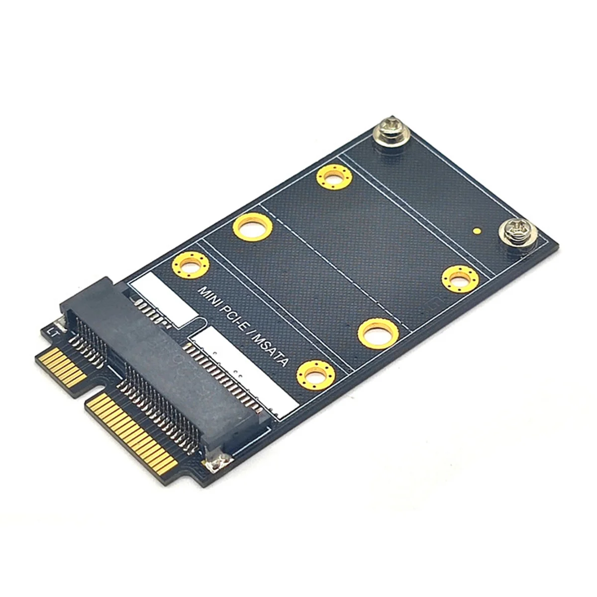 Mini adaptador PCIE/MSATA, convertidor de unidad de estado sólido, tarjeta de expansión, placa de prueba para MSATA SSD, Mini PCI Express, tarjeta Wifi