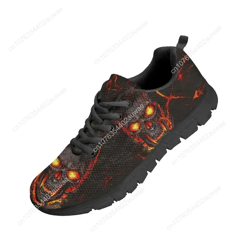 Skull Lava scarpe da donna Summer Mesh scarpe basse traspiranti adulti Walking Sneakers leggere scarpe da ginnastica Zapatillas - view 4