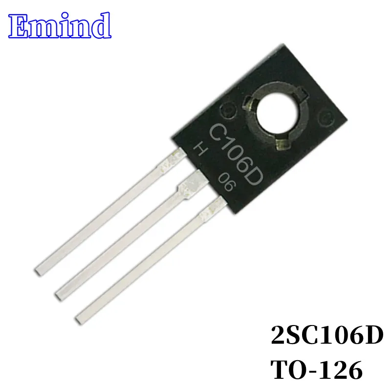 

10/20/30Pcs 2SC106D C106D DIP Transistor TO-126 Type PNP Bipolar Amplifier Transistor