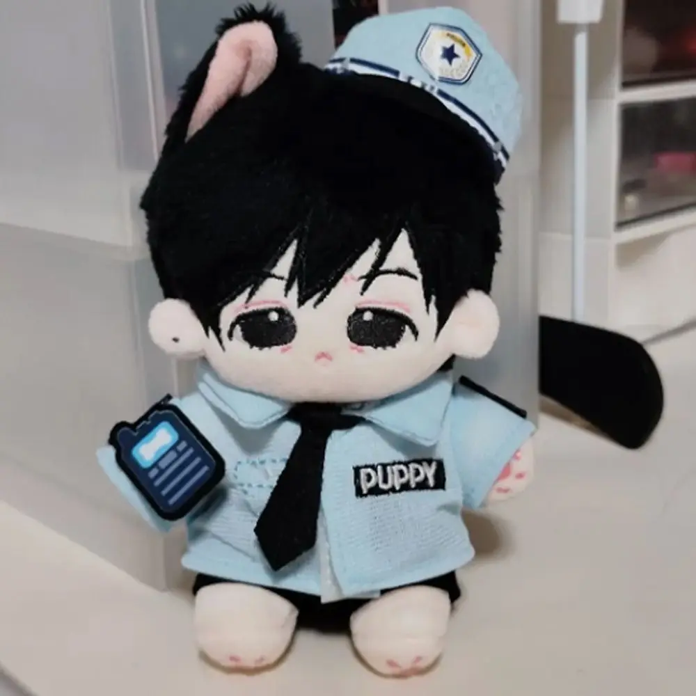 

Uniform 10cm Cotton Doll Clothes Shorts T-shirt Plush Doll Clothes 1 Set Mini No Attribute Doll Clothes Kids Girls Toys