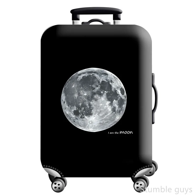 

Защитный эластичный чехол для багажа, устойчивый к износу, пыленепроницаемый, практичный для путешествий, подходит для чемоданов 18-32 дюймов.