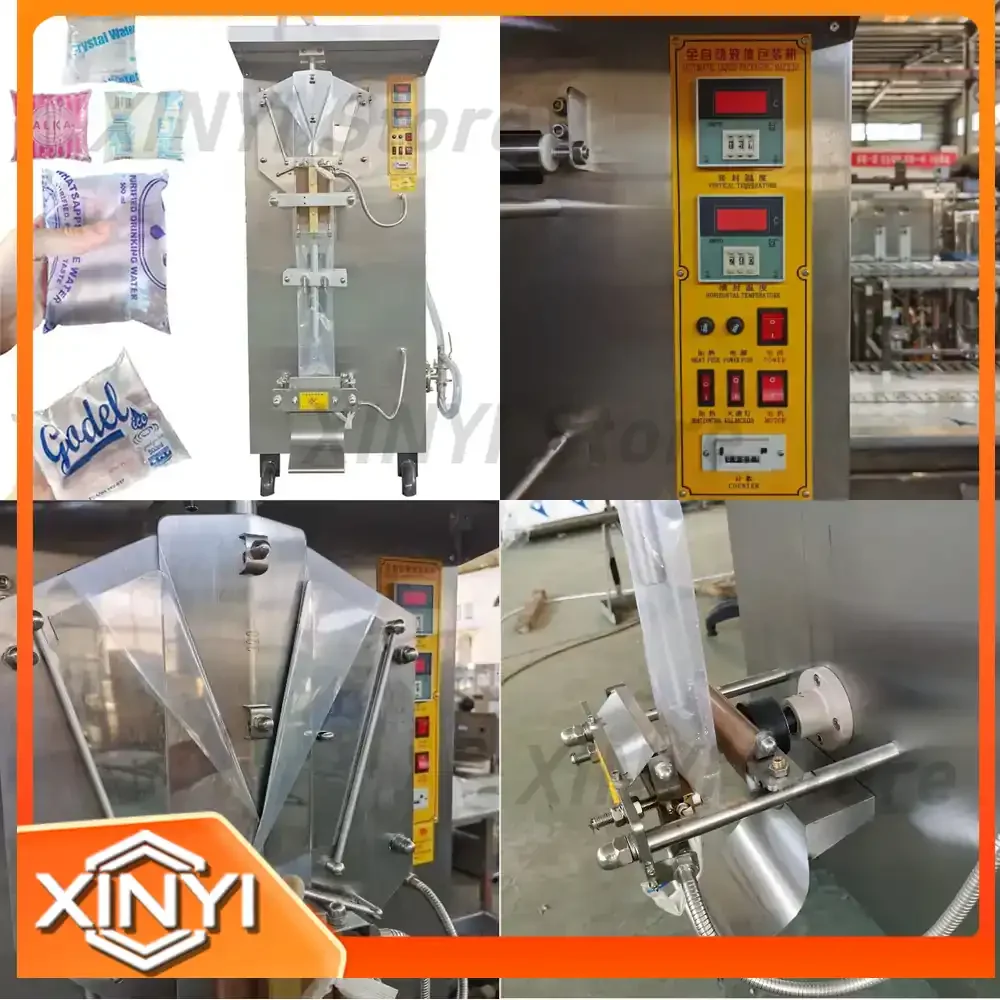 Automatic Liquid Filler Packer for Gofar for Water Juice Beverage Milk Wine Plastic Bag Filling Packing Machine for Food