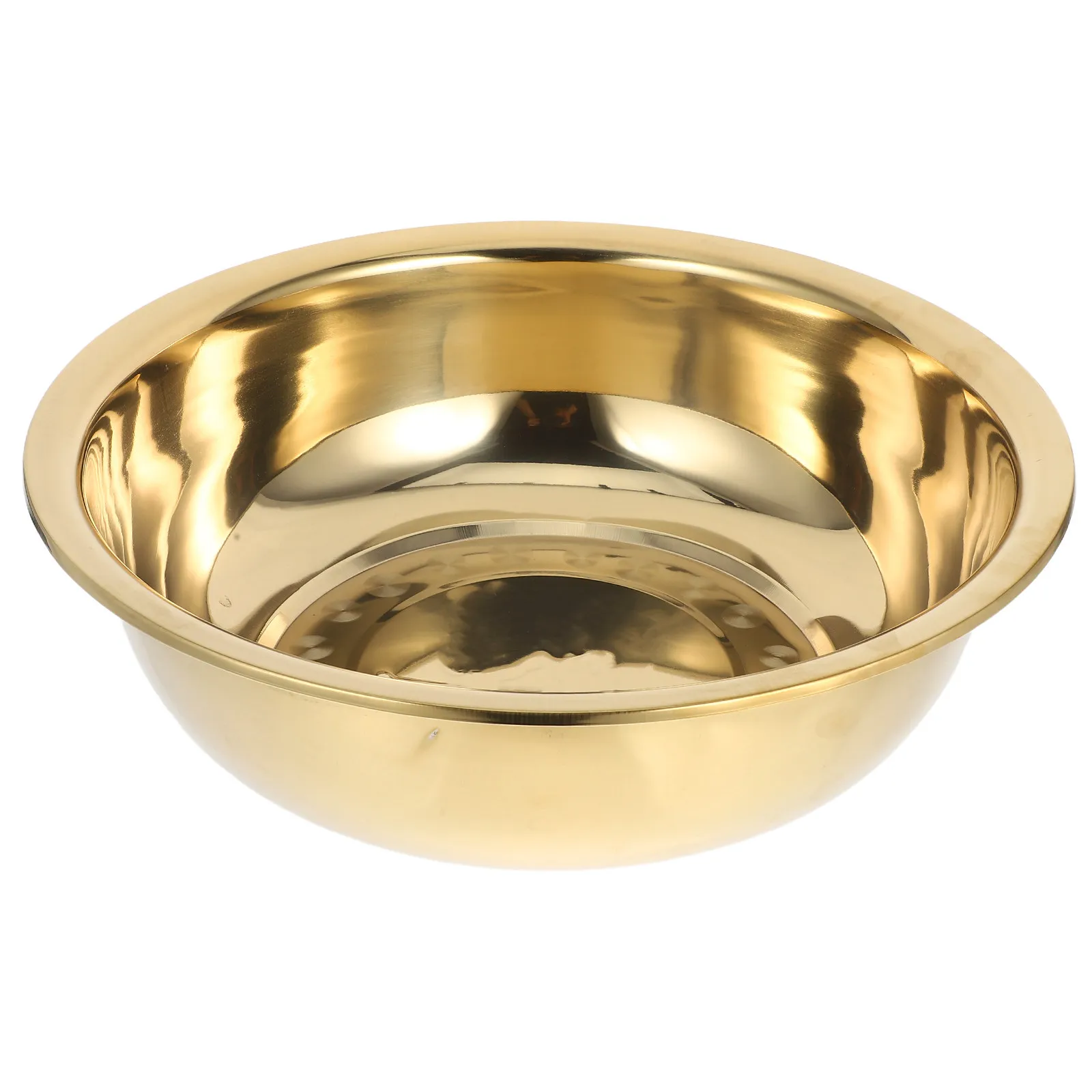 

Thickened Stainless Steel Basin Heavy Duty Vegetable Wash Bowl Face Laundry Bucket For Bathroom Large Mixing Foot Soak