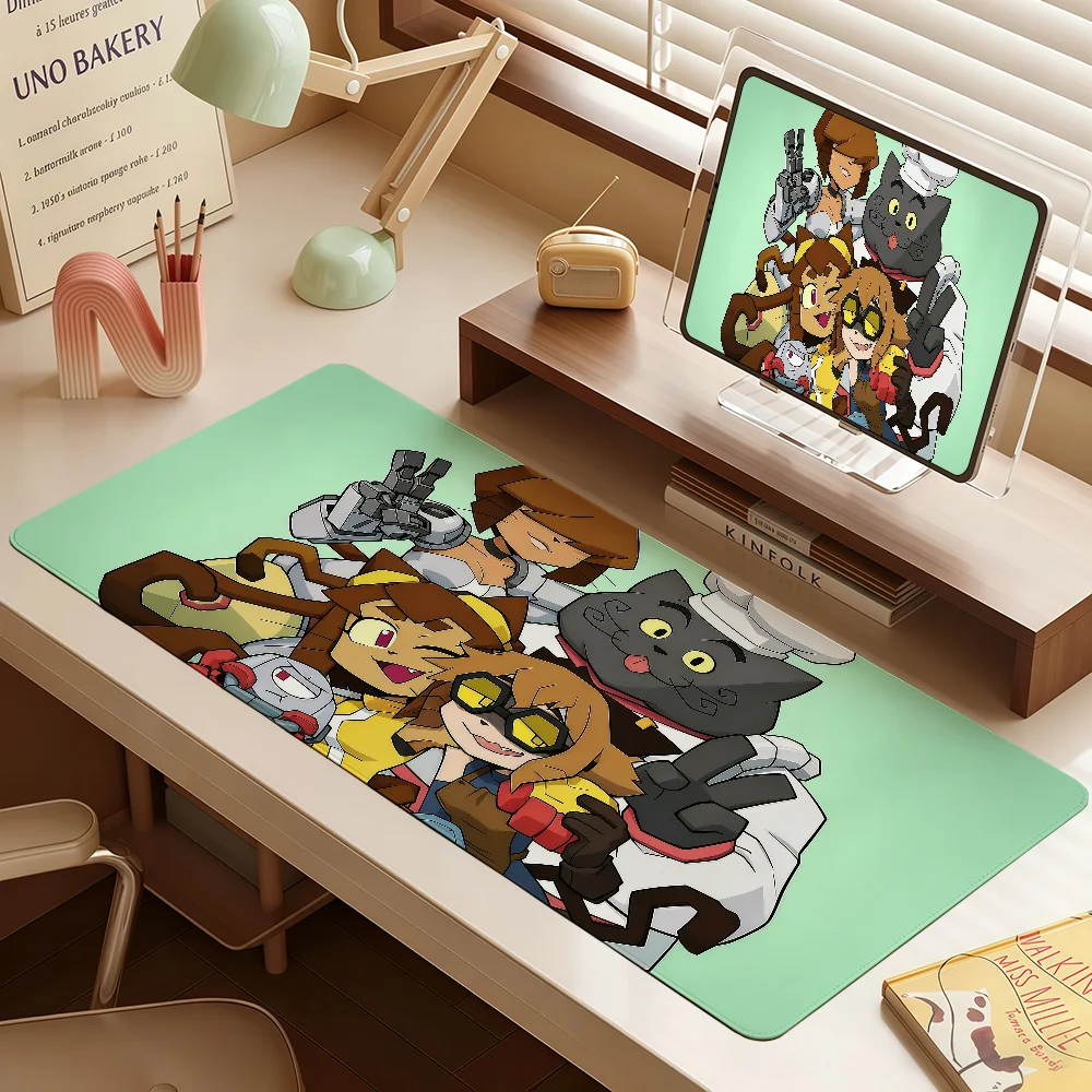 Cartoon G-Gameoverse Mouse Pad Large Non-slip Lockedge Desktop Computer Desk Mat Keyboard Writing MousePad Office Gamer Student