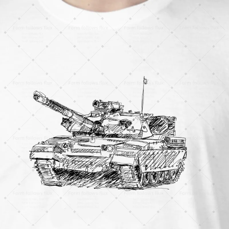 

2026 men T-Shirt Hoodie Chieftain Tank Dads Kids Military Vehicles and Trains Remembrance Day Hand Drawn Comic style Unisex S-6X