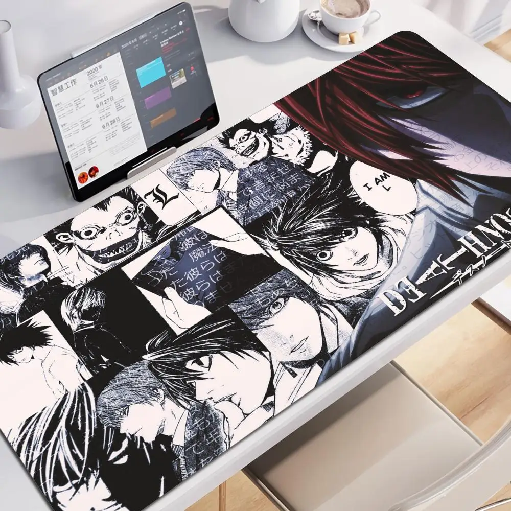 

Anime Death Note Mouse Pad 90x40CM Non-slip Gaming Mousepad Gamer E-Sports Mouse Mat Game Mechanical Keyboard XXL Desk Mat