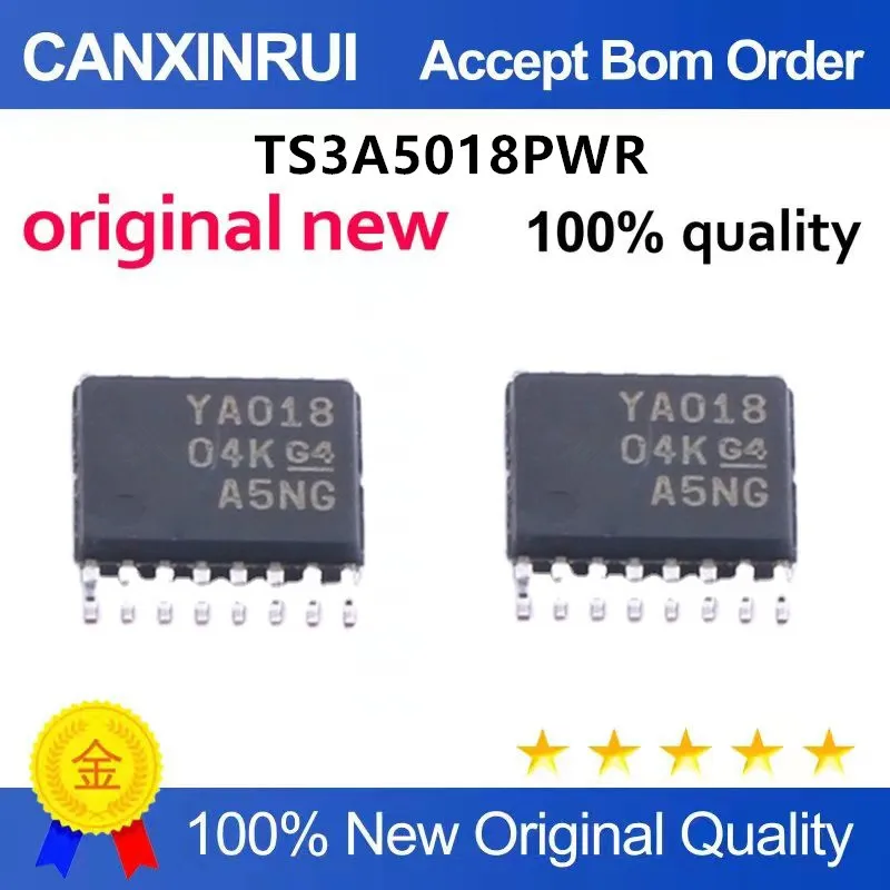 

Original New 100% quality TS3A5018 TS3A5018PWR YA018 TSSOP16 Integrated circuit IC chip