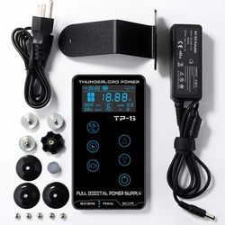 TP-5 Tattoo Power Supply Upgrage Touch Screen Intelligent Digital LCD Dual Tattoo Power Supply for Permarent Makeup Tattoo