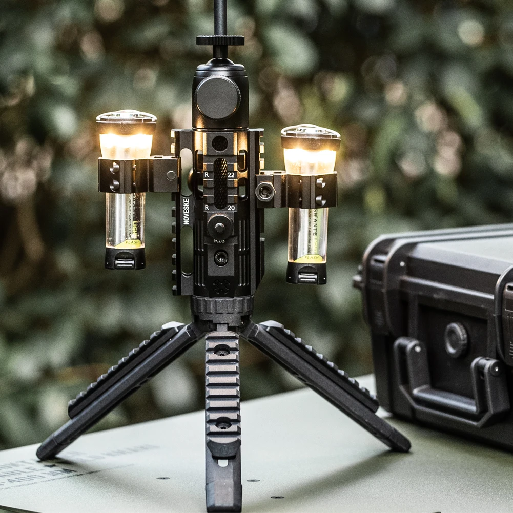 Swante High Quality For Goal Zero Lantern Tripod Expand Camping Military Tactical Set Tripod System with Portable Storage Box